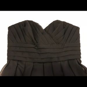 NWT Watters long black chiffon dress - formal